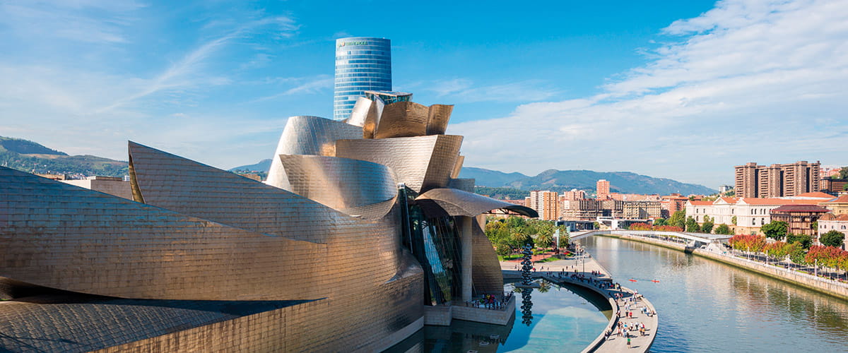 The Guggenheim Museum in Bilbao